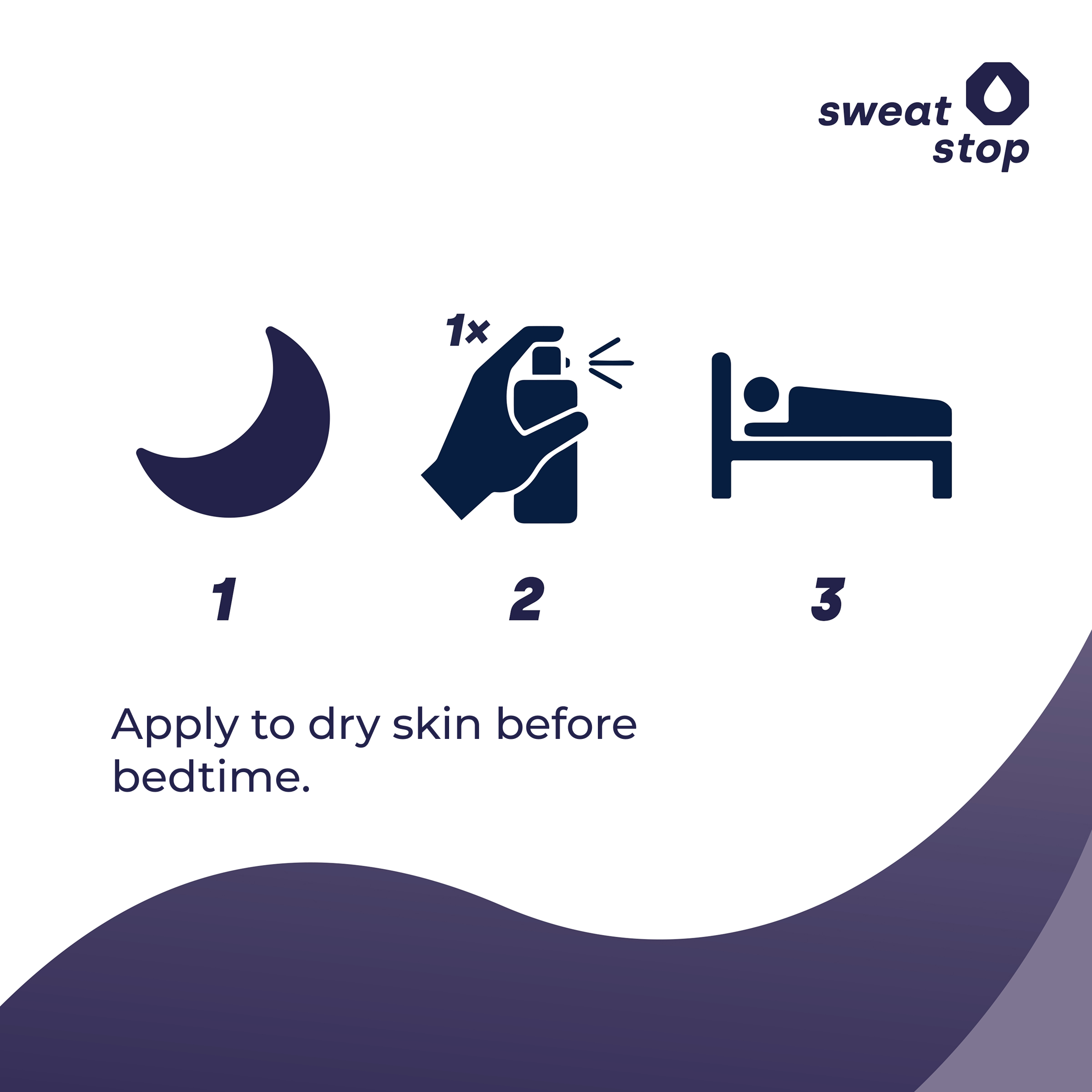 Stop Sweat SweatStop® Sensitive Antiperspirant Against Sweating on the Back