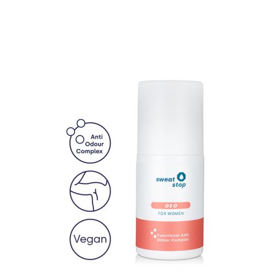 SweatStop® Deodorant for Women - against axillary odour 